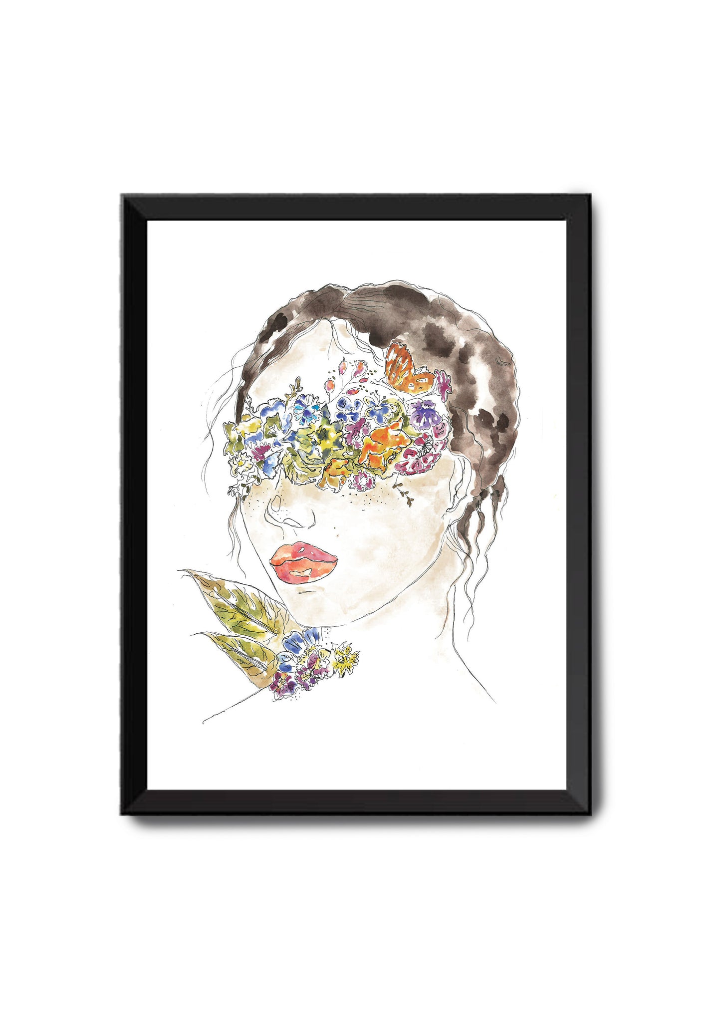 Floral Hues - Watercolor Art Print