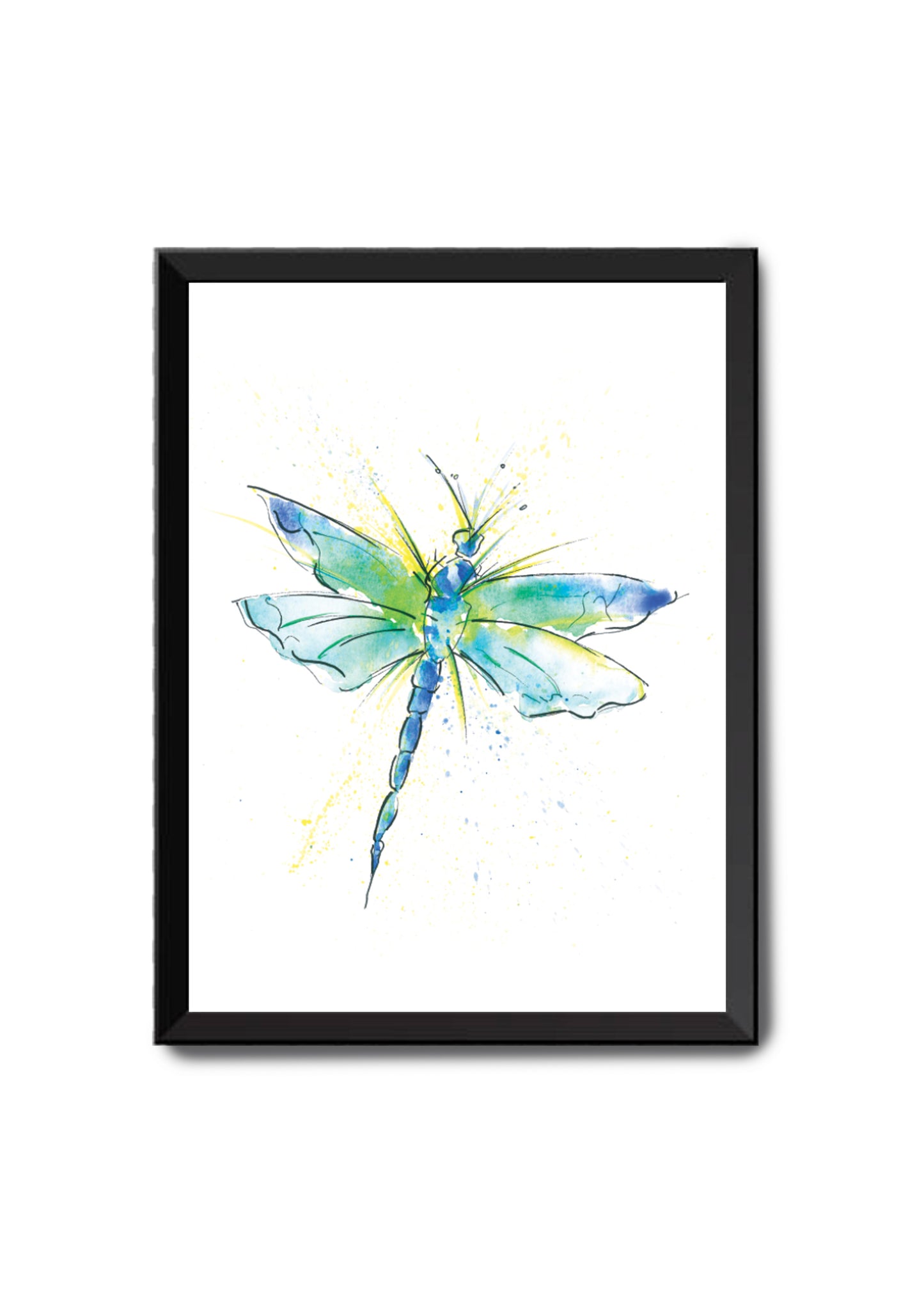 Firefly - Watercolor Art print